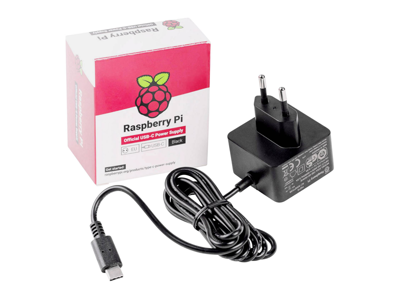 Raspberry Pi 4 strømforsyning